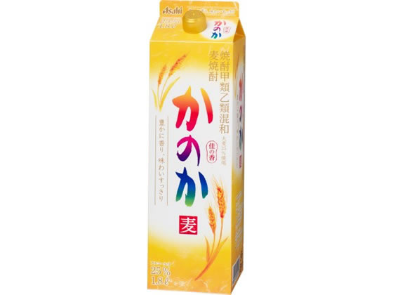 福岡 アサヒ 麦焼酎 かのか 25度 1.8L