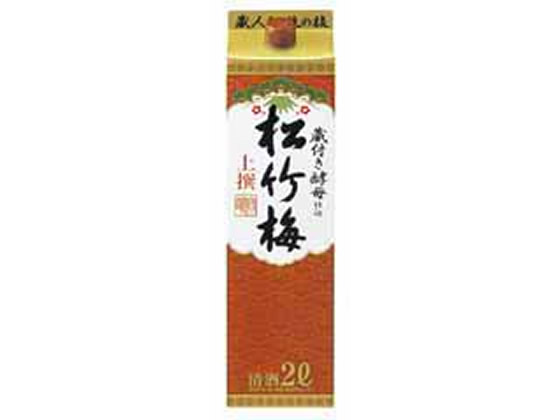 京都 宝酒造 上撰松竹梅「サケパック」 2L 紙パック 京都 宝酒造 上撰松竹梅「サケパック」 2L 紙パック