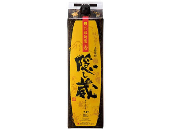 鹿児島 濱田酒造 隠し蔵 本格麦焼酎 乙 25度 1800mL 鹿児島 濱田酒造 隠し蔵 本格麦焼酎 乙 25度 1800mL