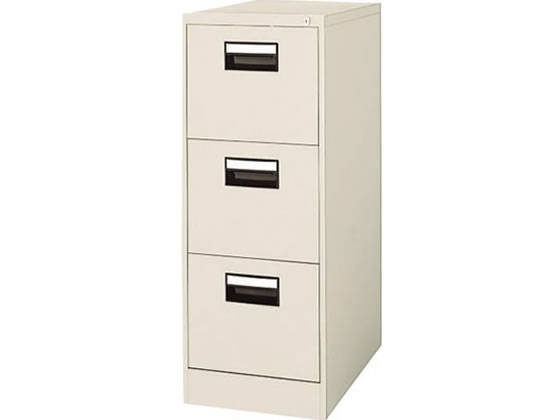 コクヨ ファイリングキャビネットA4 3段ナチュラルグレーW388*D620*H1015