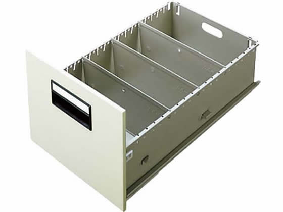 コクヨ ファイリングキャビネットA4 2段ナチュラルグレーW388*D620