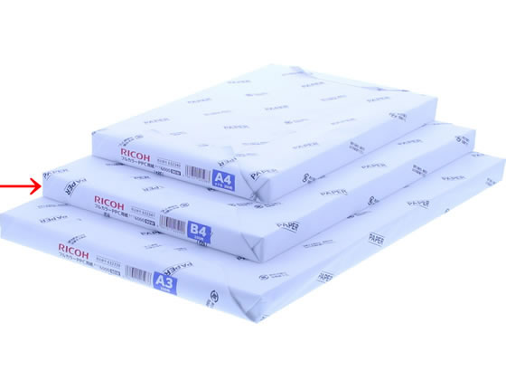 リコー フルカラーコピー用紙 タイプ6000(90W) B4 200枚 632341 リコー フルカラーコピー用紙 タイプ6000(90W) B4 200枚 632341
