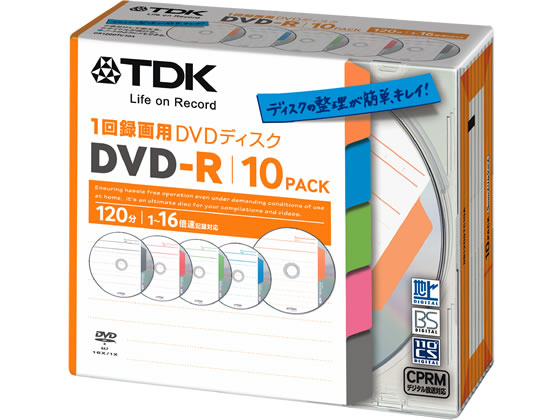 TDK ^pDVD-R 16{ 10 DR120DTC10A