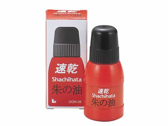 シヤチハタ 速乾シヤチハタ朱の油 OQN-28