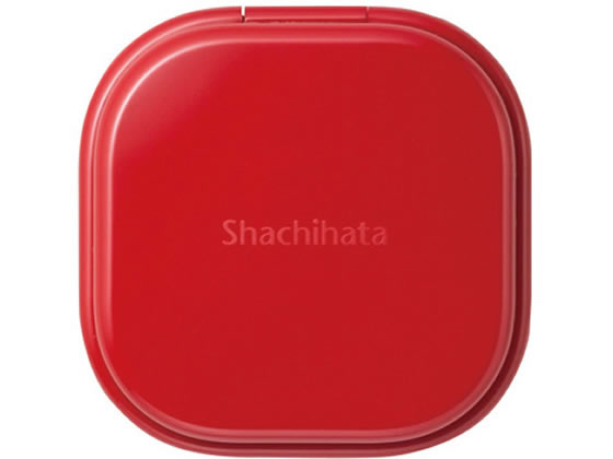 シヤチハタ 速乾シヤチハタ朱肉コンパクトタイプ30号 赤 MQC-30-2
