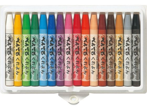 ぺんてる ぺんてる くれよん 16色 PTCR-16が554円 通販【ココデカウ