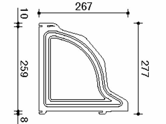 コクヨ De-math 100区分対応カルテ戸棚 仕切板 1段分(19枚) HPS コクヨ De-math 100区分対応カルテ戸棚 仕切板 1段分(19枚) HPS