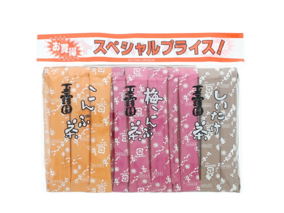 玉露園 こんぶ茶スティックアソート 45本 92157 玉露園 こんぶ茶スティックアソート 45本 92157