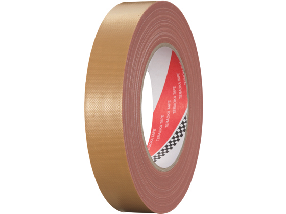 寺岡 布粘着テープ オリーブテープ 25mm×25m 60巻 NO.141
