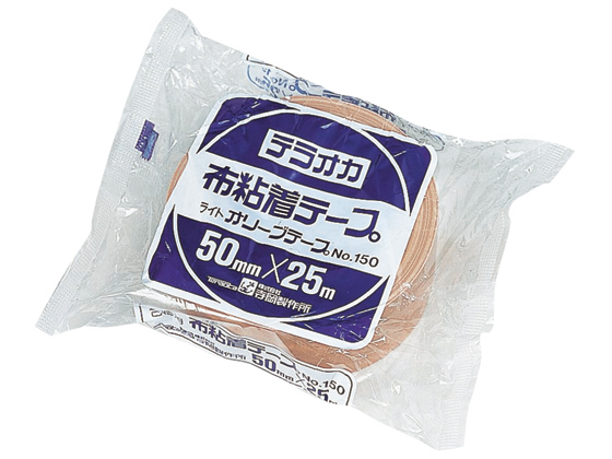 寺岡 布粘着テープ ライトオリーブテープ 50mm×25m 30巻 NO.150 寺岡 布粘着テープ ライトオリーブテープ 50mm×25m 30巻 NO.150