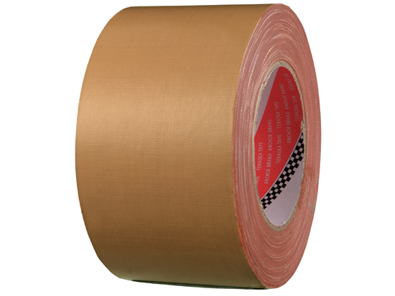 寺岡 布粘着テープ オリーブテープ 75mm×25m 24巻 NO.141