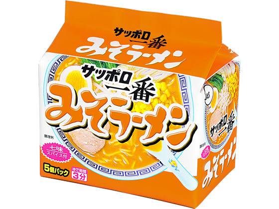 サンヨー食品 サッポロ一番みそラーメン 5食パック サンヨー食品 サッポロ一番みそラーメン 5食パック