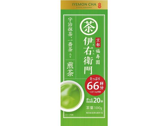 宇治の露製茶 伊右衛門抹茶入り煎茶 100g 宇治の露製茶 伊右衛門抹茶入り煎茶 100g