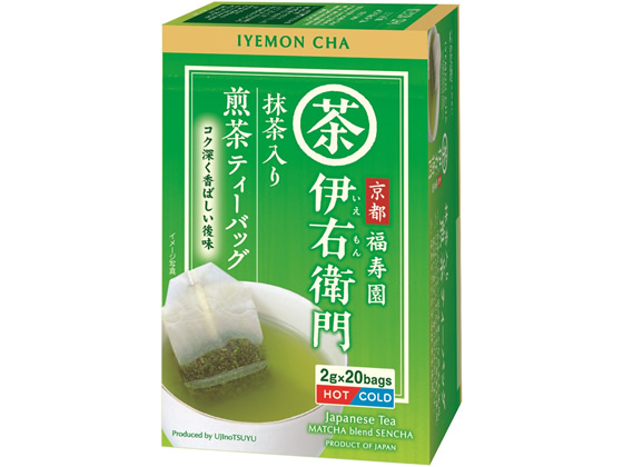 宇治の露製茶 伊右衛門抹茶入り煎茶ティーバック 20バッグ 宇治の露製茶 伊右衛門抹茶入り煎茶ティーバック 20バッグ