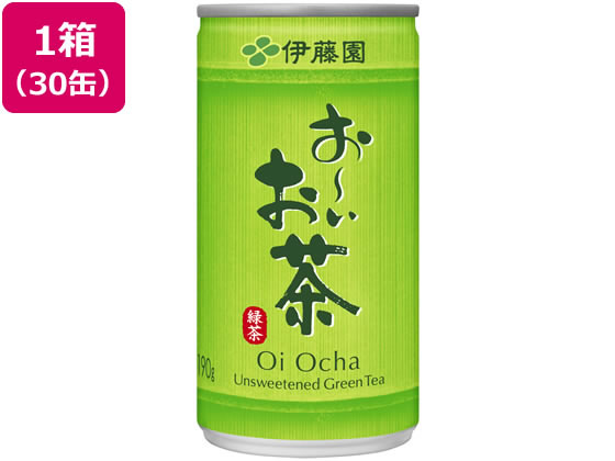 伊藤園 お〜いお茶 緑茶 190g×30缶 伊藤園 お〜いお茶 緑茶 190g×30缶