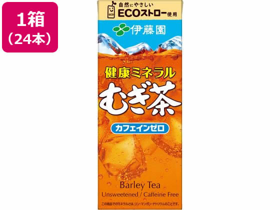 伊藤園 健康ミネラルむぎ茶 250ml 24本 伊藤園 健康ミネラルむぎ茶 250ml 24本