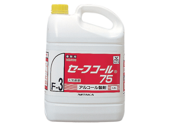 ニイタカ アルコール製剤 セーフコール75(F-3) 5L 270231 ニイタカ アルコール製剤 セーフコール75(F-3) 5L 270231