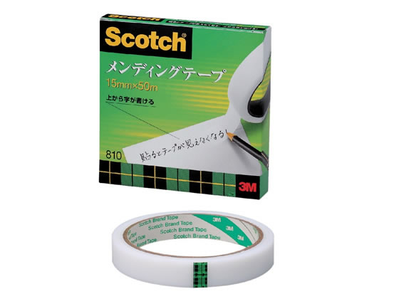 3M スコッチ メンディングテープ 15mm×50m 大巻 810-3-15