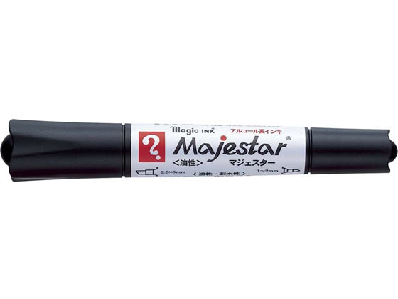 寺西 マジックインキ マジェスター 黒 10本 MMJ50-T1