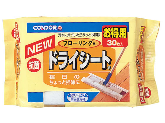 山崎産業 フローリング用ドライシートE 30枚入 413959