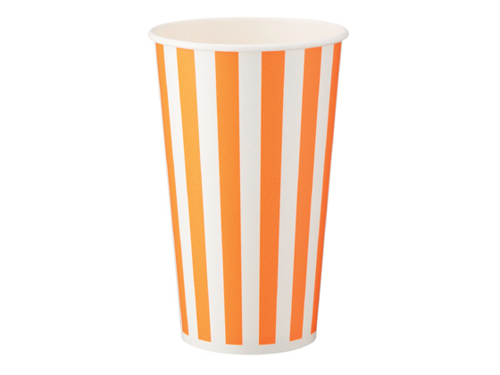 東罐興業 紙コップ ストライプ 545ml 25個 31-257-095