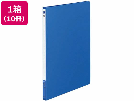 コクヨ レバーファイル(Z式) A4タテ とじ厚12mm 青 10冊 フ-320NB