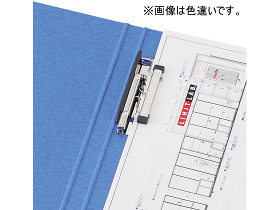 リヒトラブ パンチレスファイルZ式 A3タテ 背幅20mm 藍 10冊 F-312