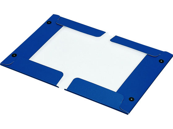 図面ファイルGS 二つ折り（5冊入） キングジム 図面ファイルGS A3サイズ用・2つ折 青 1173 5冊入