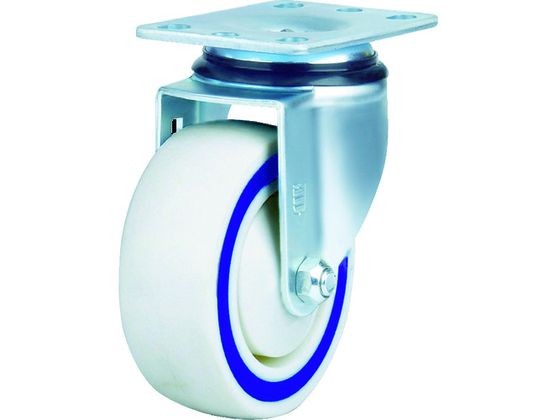 SAMSONG サンドイッチクッションキャスター 自在ナイロンゴム車 100mm TP5040-01-NSR-SD SAMSONG サンドイッチクッションキャスター 自在ナイロンゴム車 100mm TP5040-01-NSR-SD