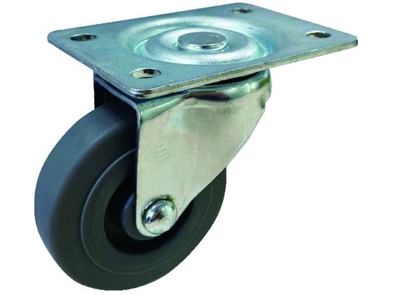 SAMSONG プレート式軽荷重用キャスター 76mm 自在 TP3630-01MIR SAMSONG プレート式軽荷重用キャスター 76mm 自在 TP3630-01MIR