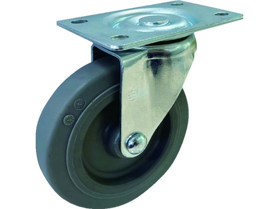 SAMSONG プレート式軽荷重用キャスター 102mm 自在 TP3640-01-MIR SAMSONG プレート式軽荷重用キャスター 102mm 自在 TP3640-01-MIR