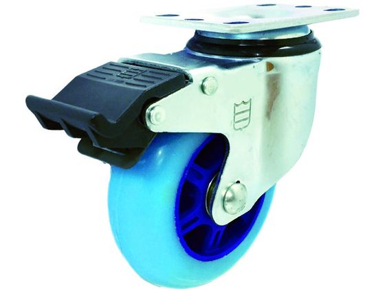 SAMSONG 高弾性ウレタンキャスター 自在ストッパー付 PU車 102mm TP5040-01-HPU-SWB SAMSONG 高弾性ウレタンキャスター 自在ストッパー付 PU車 102mm TP5040-01-HPU-SWB