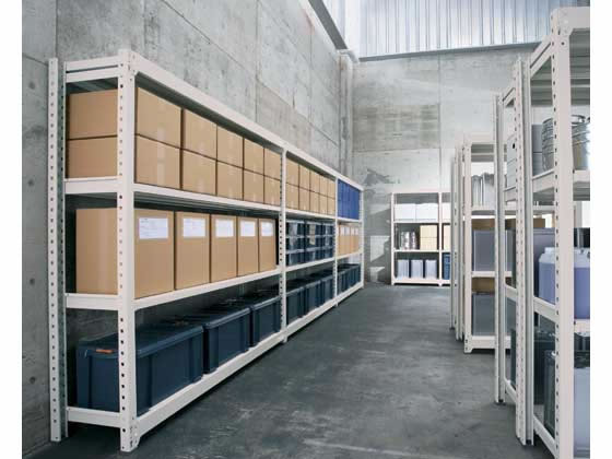 コクヨ ノンボルト中量ラック 5段基本 W1550×D450×H2130 MM-A07555F1N