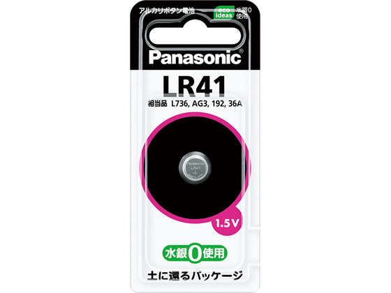 パナソニック アルカリボタン電池 LR41P パナソニック アルカリボタン電池 LR41P