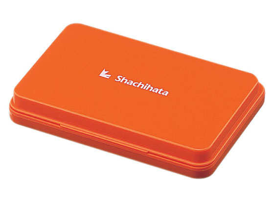 シヤチハタ スタンプ台 中形 朱色 HGN-2-OR