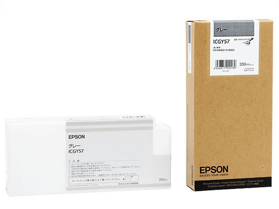 エプソン インクカートリッジ グレー 350ml ICGY57