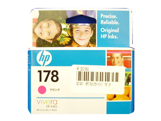 HP インクカートリッジ マゼンタ HP178(CB319HJ)