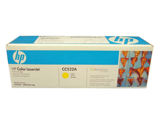 HP プリントカートリッジ イエロー CC532A