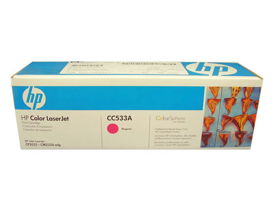 HP プリントカートリッジ マゼンタ CC533A