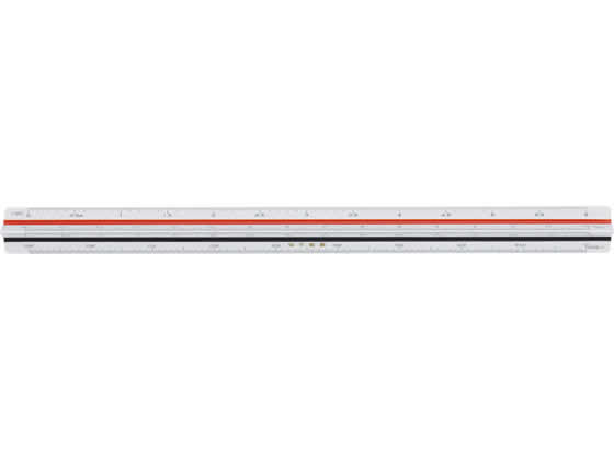 ライオン事務器 三角スケール 建築士用 300mm NO.546 417-20