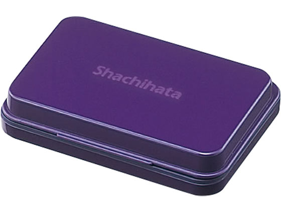 驚きの値段で-(•まとめ•) シヤチハタ スタンプ台 小形 紫 HGN-1-V 1個