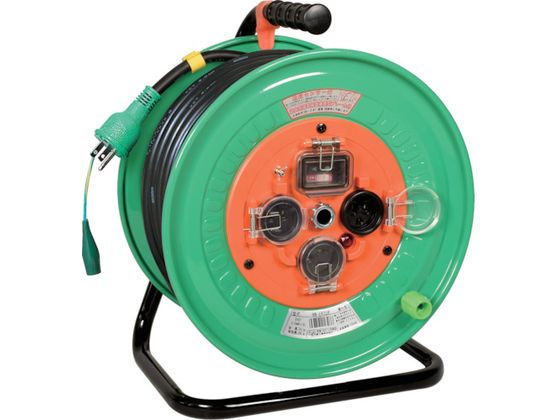 NICHIDO 電工ドラム 屋外型 過負荷漏電保護兼用ブレーカ付 極太電線 30m NW-EK33F NICHIDO 電工ドラム 屋外型 過負荷漏電保護兼用ブレーカ付 極太電線 30m NW-EK33F