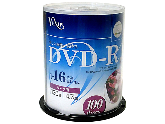 VENUS DVD-R 4.7GB 16{ 100 VR47-16X100PW