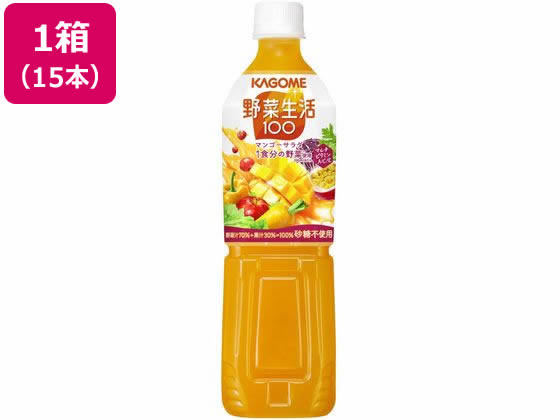 カゴメ 野菜生活100 マンゴーサラダスマート 720ml×15本 カゴメ 野菜生活100 マンゴーサラダスマート 720ml×15本