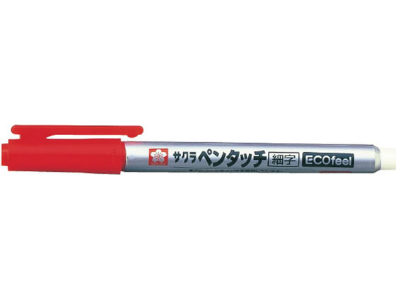 サクラ ペンタッチ細字エコフィール あか PPKE#19