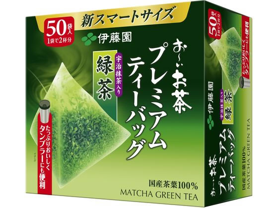 伊藤園 お〜いお茶プレミアムティーバッグ 抹茶入り緑茶 50袋 伊藤園 お〜いお茶プレミアムティーバッグ 抹茶入り緑茶 50袋