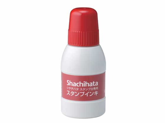 シヤチハタ スタンプ台専用補充インキ 小瓶 赤 SGN-40-R