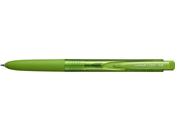 三菱鉛筆 ユニボールシグノRT1 0.38mm ライムグリーン UMN155N38.5
