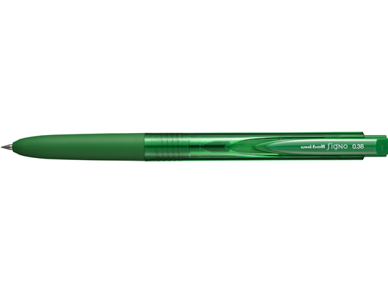 三菱鉛筆 ユニボールシグノRT1 0.38mm グリーン UMN155N38.6