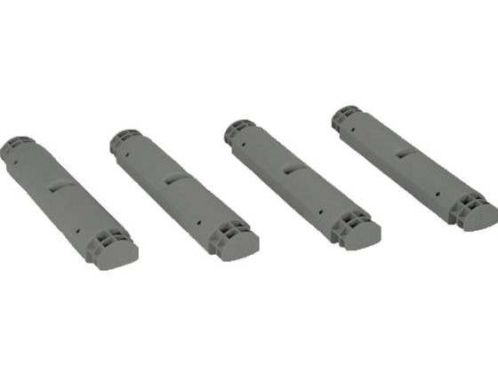 TRUSCO プラ棚用 脚のみ4本セット 高さ372mm用 アーセナルグレー TRUSCO プラ棚用 脚のみ4本セット 高さ372mm用 アーセナルグレー